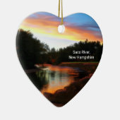Saco River Heart Ornament (Rechts)