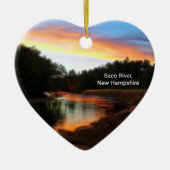 Saco River Heart Ornament (Voorkant)