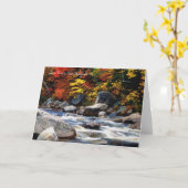 Saco River, New Hampshire Note of Wenskaart Kaart (Gele Bloem)