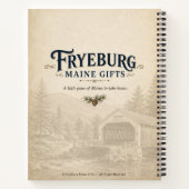 Saco-rivier Fryeburg Maine Persoonlijk Notitieboek (Achterkant)