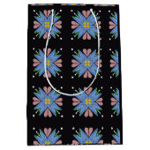 Sacola de Presente Estrela azul Medium Cadeauzakje (Voorkant)