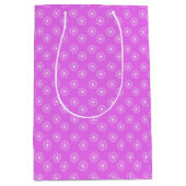 Sacola de  Presente Rosa Fosco Medium Cadeauzakje (Voorkant)