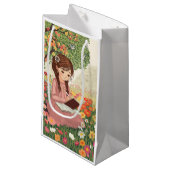 Sacola para Presente Menina no jardim Klein Cadeauzakje (Voorkant Gekanteld)