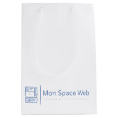 Sacola para Presente Mon Space Web Medium Cadeauzakje (Voorkant)