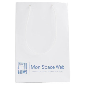 Sacola para Presente Mon Space Web Medium Cadeauzakje