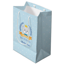 Sacola para presentes “Baby Prince Bear ” Medium Cadeauzakje