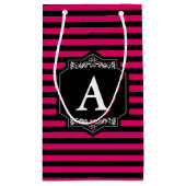 Sacola Presentes Listras Pink Monograma Klein Cadeauzakje (Achterkant)