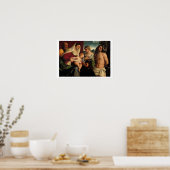 Sacra Conversation met SS. Catherine, Sebastian Poster (Keuken)
