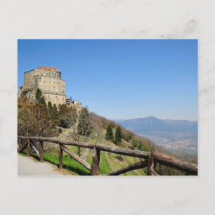 Sacra di San Michele bekend uit 12 eeuw Briefkaart