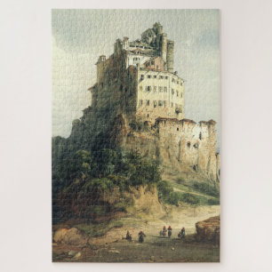 Sacra di San Michele Klooster Alpine Kunst Legpuzzel