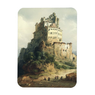 Sacra di San Michele Klooster Alpine Kunst Magneet