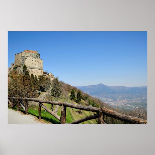 Sacra di San Michele Poster (Voorkant)