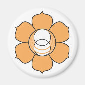 Sacraal Chakra Magneet (Voorkant)