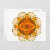 "Sacral Chakra"-Briefkaart Briefkaart (Voorkant / Achterkant)