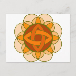 "Sacral Chakra"-Briefkaart Briefkaart
