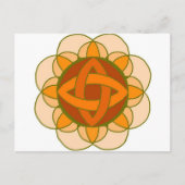 "Sacral Chakra"-Briefkaart Briefkaart (Voorkant)
