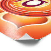Sacral Chakra Foto Afdruk (Hoek)