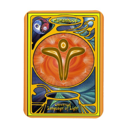 Sacral Chakra - Humanhood Magneet (Verticaal)