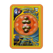 Sacral Chakra Mandala - interity Magneet (Verticaal)