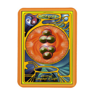 Sacral Chakra Mandala - interity Magneet