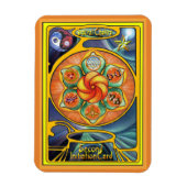 Sacral Chakra Mandala Magneet (Verticaal)