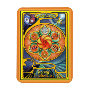 Sacral Chakra Mandala Magneet