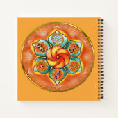 Sacral Chakra Mandala Notitieboek (Achterkant)