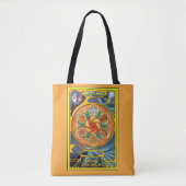 Sacral Chakra Mandala Tote Bag (Voorkant)