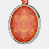 Sacral Chakra Ornaments Metalen Ornament (Links)