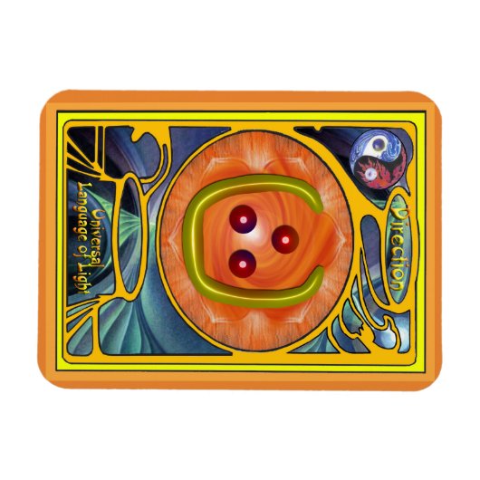 Sacral Chakra - Richting Magneet (Horizontaal)