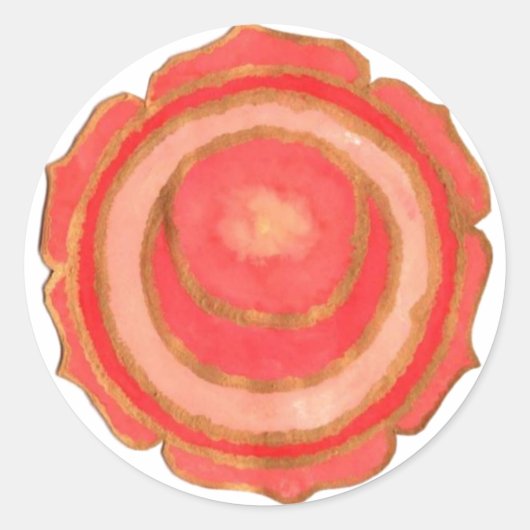 Sacral Chakra Sticker (Voorkant)