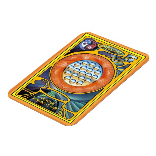 Sacral Chakra - Structuur Magneet (Linkerzijde)