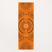 Sacral Chakra Svadhisthana Serenity Yogamat (Voorkant)