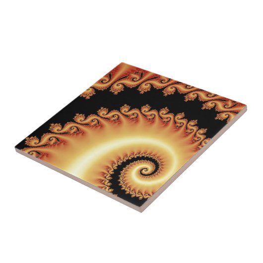 Sacral Chakra Tegeltje (Zijkant)