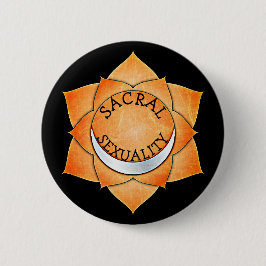 SACRAL SEXUALITY CHI CHAKRA BUTTON