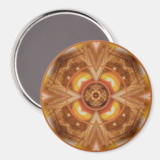 sacralchakramandala2 magneet (Voorkant / Achterkant)