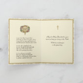 Sacrament van de Firmung Gebed Feestdagen Kaart (Binnen)