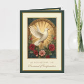 Sacrament van de Firmung Gebed Feestdagen Kaart (Voorkant)