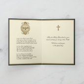 Sacrament van de Firmung Gebed Feestdagen Kaart (Binnen)