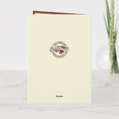 Sacrament van de Heilige Communie Religieuze Gebed Feestdagen Kaart (Achterkant)