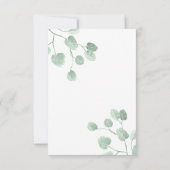 Sacrament van het Bevestiging van het groen decor Kaart (Achterkant)