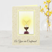 Sacrament van het Heilig Geestesgebed Kaart (Gele Bloem)