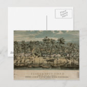 Sacramento 1850 briefkaart (Voorkant / Achterkant)