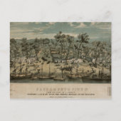 Sacramento 1850 briefkaart (Voorkant)