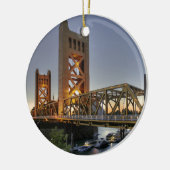 Sacramento 2 keramisch ornament (Links)