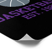 Sacramento Basketball Poster (Hoek)