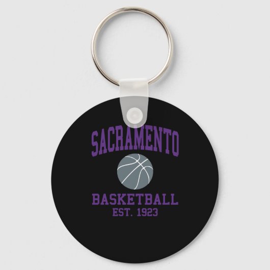 Sacramento Basketball Sleutelhanger (Voorkant)