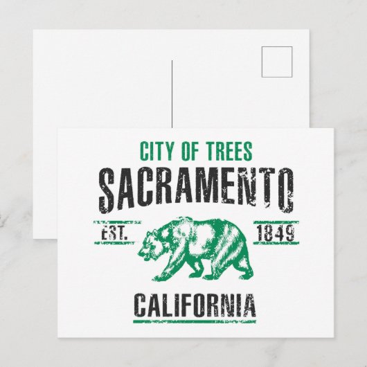 Sacramento Briefkaart (Voorkant / Achterkant)