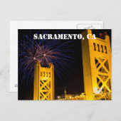 Sacramento, CA-Briefkaart Briefkaart (Voorkant / Achterkant)