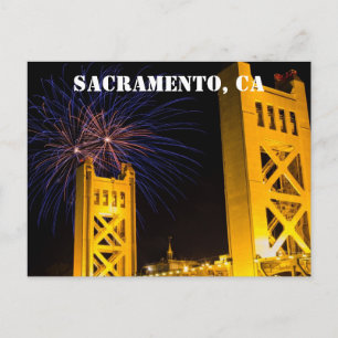 Sacramento, CA-Briefkaart Briefkaart